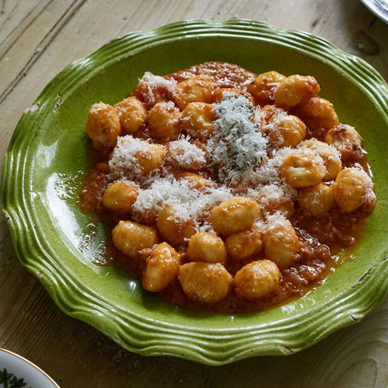 Gnocchi al Ragu (with Bolognese Sauce)