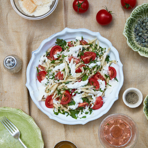 Truffle & Burrata Trofie Pasta Salad - La Tua Pasta